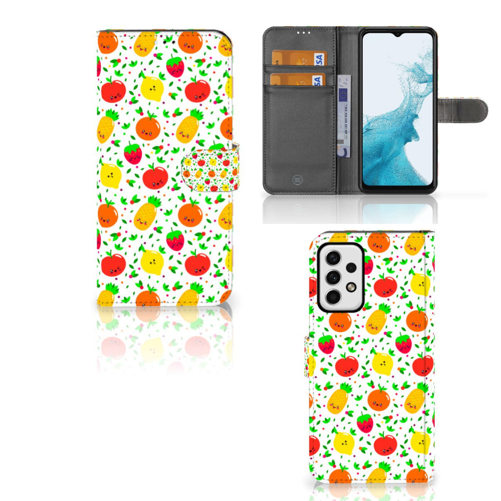 Samsung Galaxy A23 Book Cover Fruits