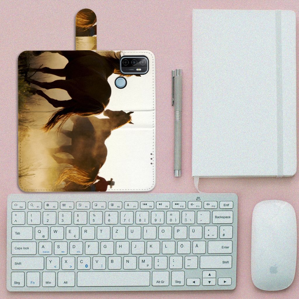 OPPO A53 | OPPO A53s Telefoonhoesje met Pasjes Design Cowboy