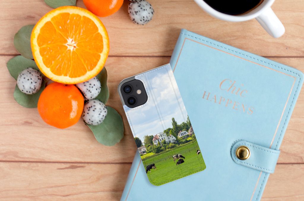 iPhone 12 Mini Hoesje maken Koeien - B2C Telecom