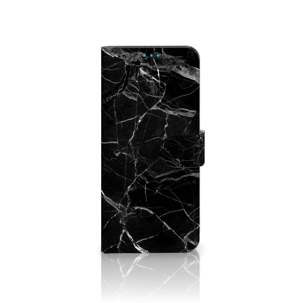 Samsung Galaxy A73 5G Bookcase Marmer Zwart - Origineel Cadeau Vader