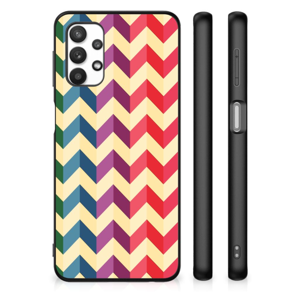 Samsung Galaxy A32 5G Back Case Zigzag Multi Color B2C Telecom