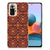 Xiaomi Redmi Note 10 Pro TPU bumper Batik Brown