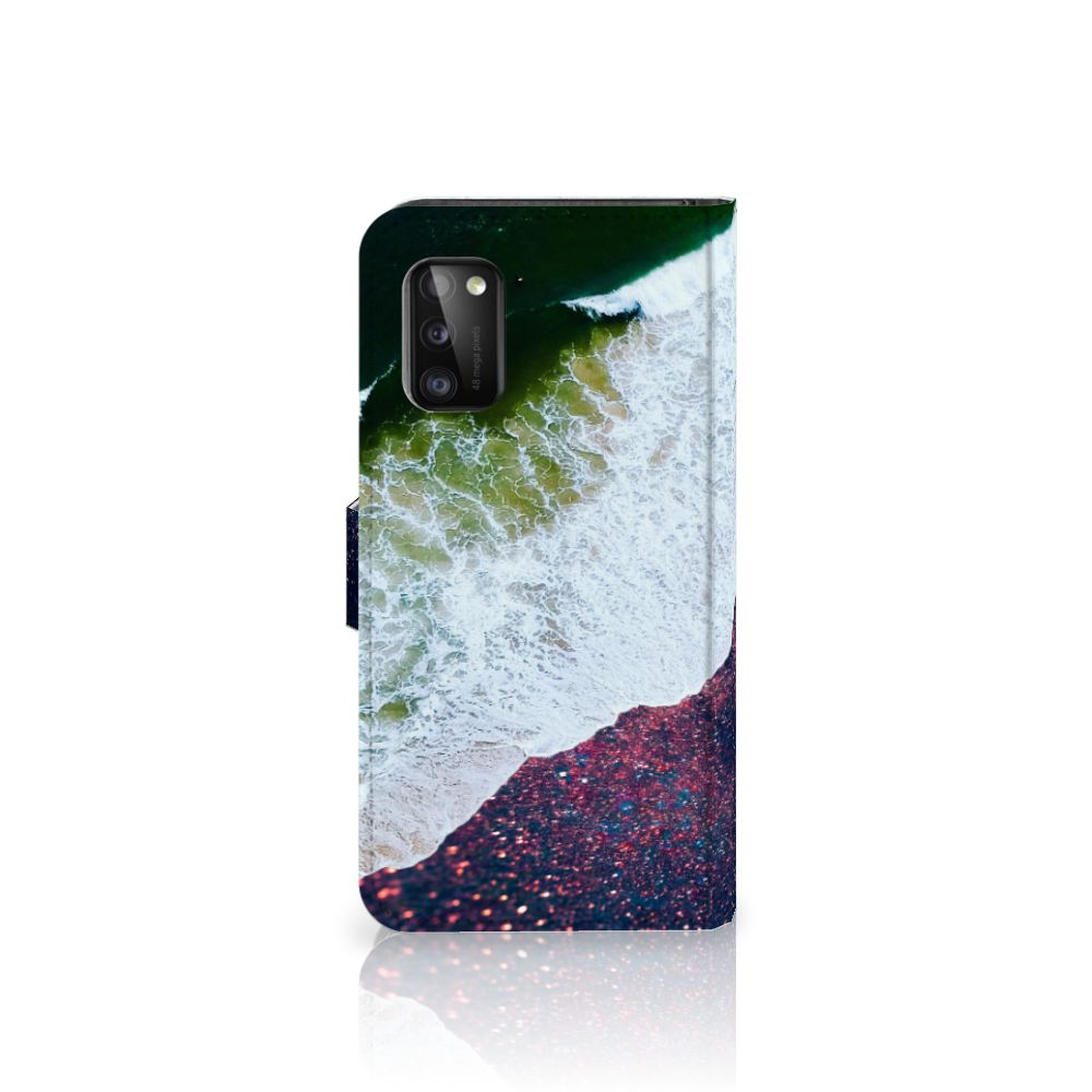 Samsung Galaxy A41 Book Case Sea in Space