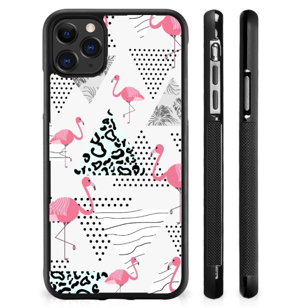 Apple iPhone 11 Pro Max Back Cover Flamingo Triangle B2C Telecom