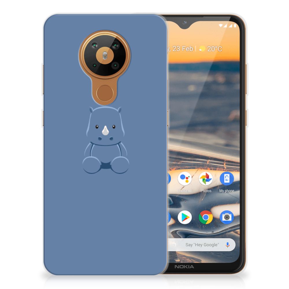 Nokia 5.3 Telefoonhoesje met Naam Baby Rhino B2C Telecom