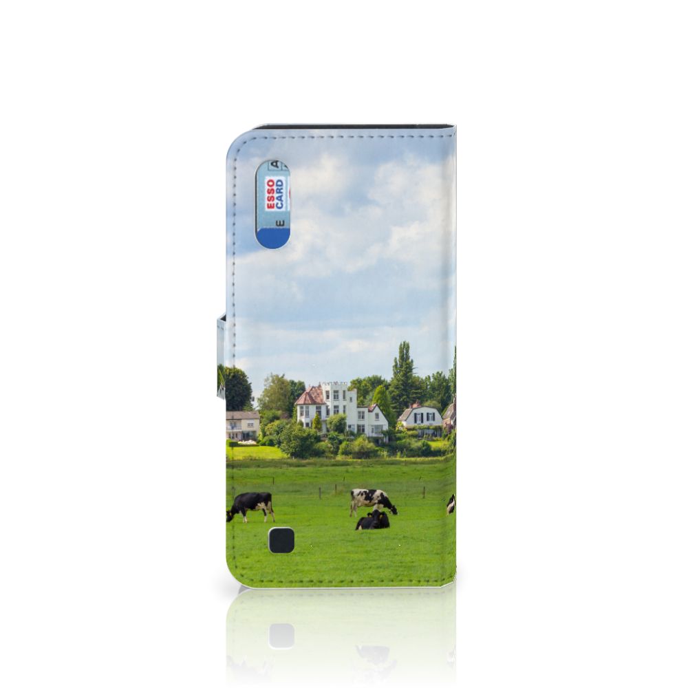 Samsung Galaxy M10 Telefoonhoesje met Pasjes Koeien