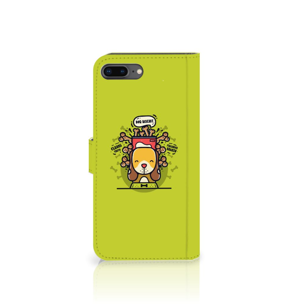 Apple iPhone 7 Plus | 8 Plus Leuk Hoesje Doggy Biscuit