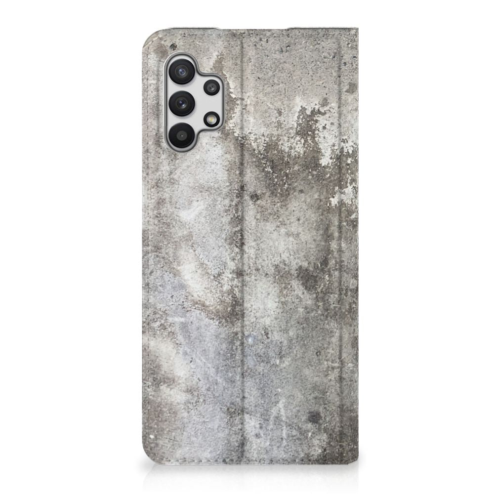 Samsung Galaxy A32 5G Standcase Beton Print - B2C Telecom
