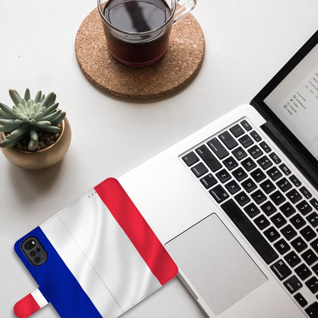 Motorola Moto G22 Bookstyle Case Frankrijk