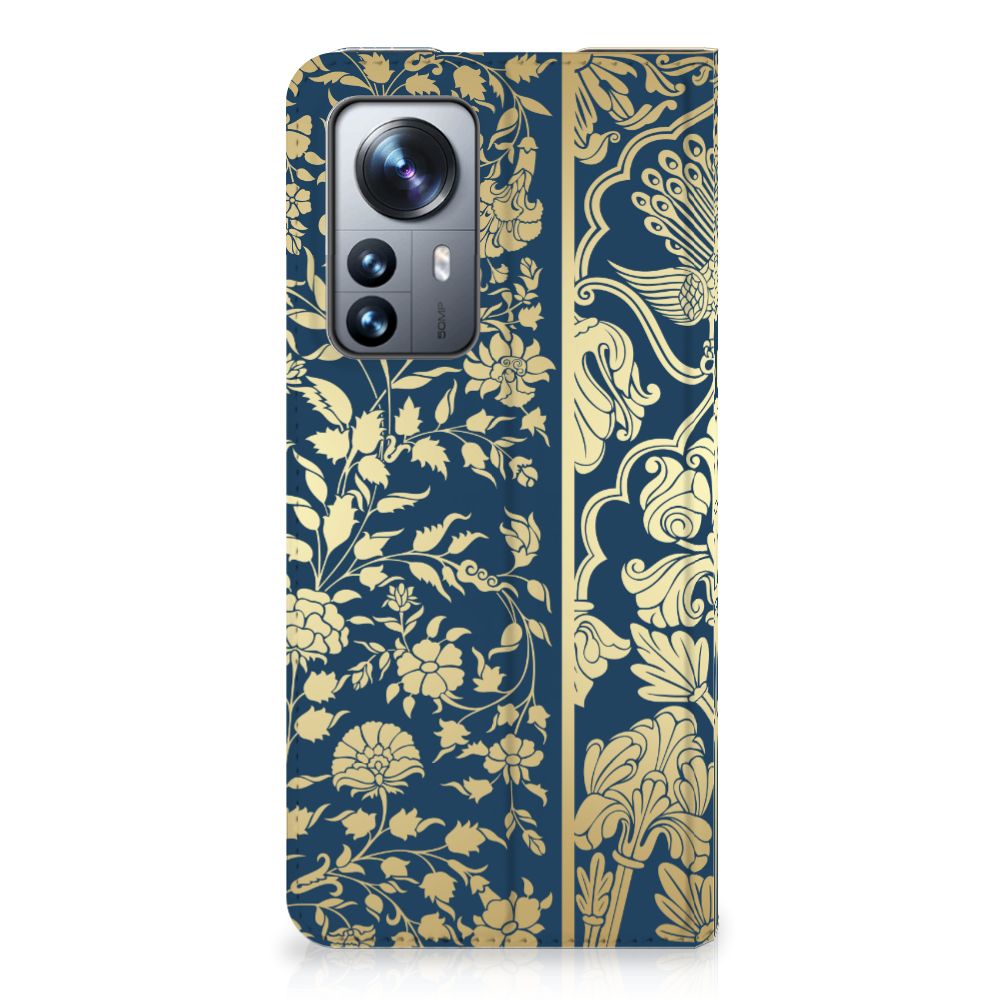 Xiaomi 12 Pro Smart Cover Beige Flowers - B2C Telecom