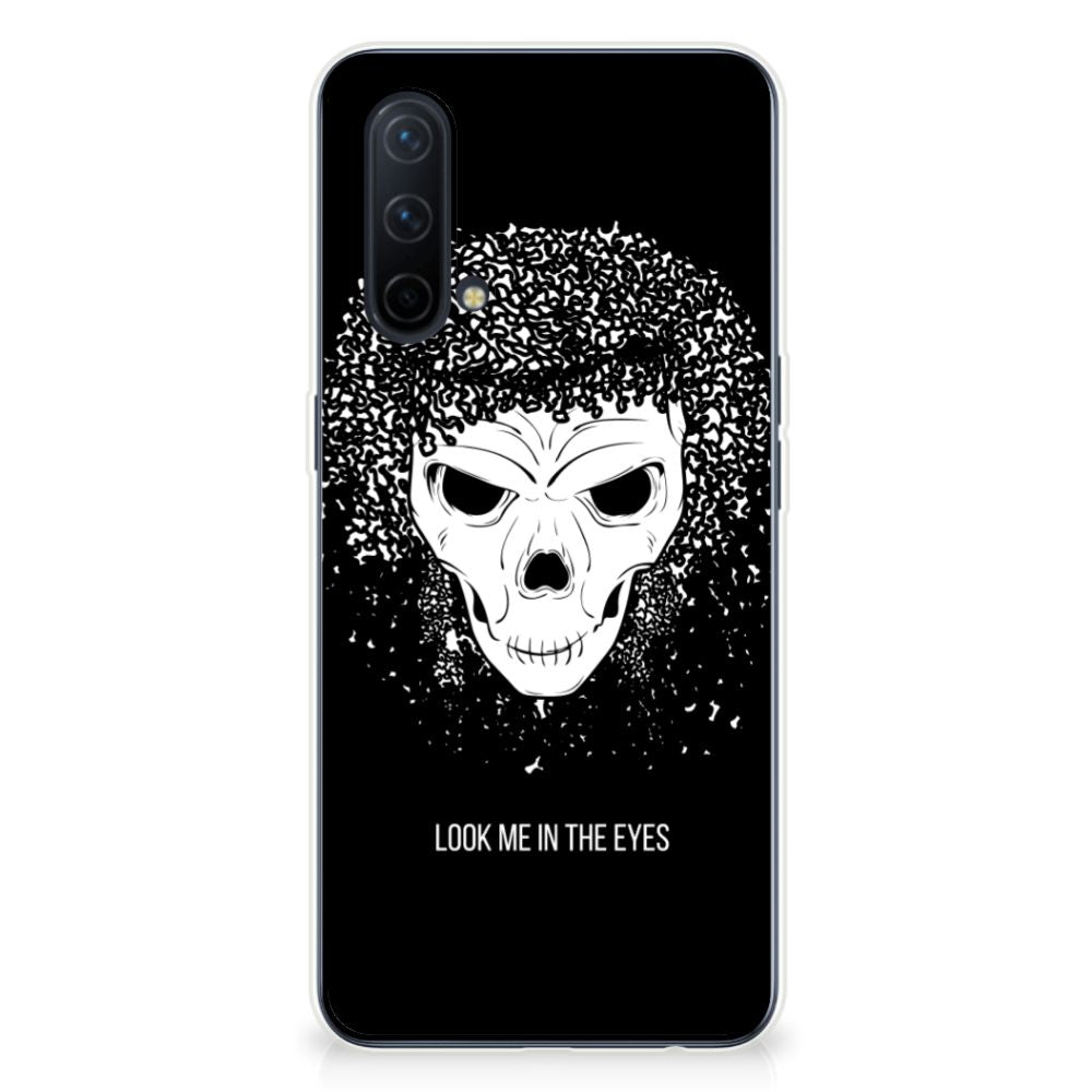 Silicone Back Case OnePlus Nord CE 5G Skull Hair B2C Telecom