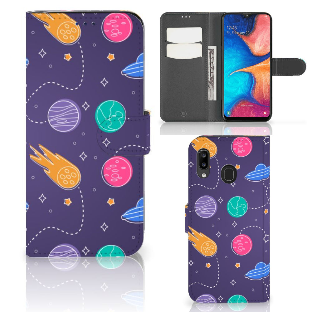 Samsung Galaxy A30 Wallet Case met Pasjes Space