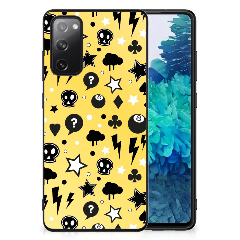 Telefoonhoesje Samsung Galaxy S20 FE Punk Geel