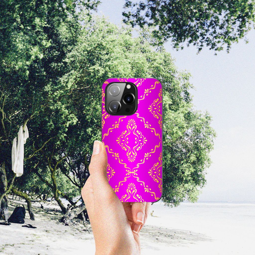 Back Cover iPhone 14 Pro Barok Roze B2C Telecom