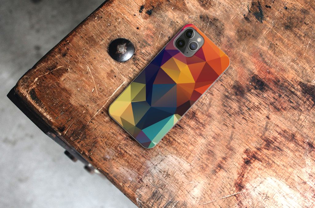 Apple iPhone 11 Pro TPU Hoesje Polygon Color