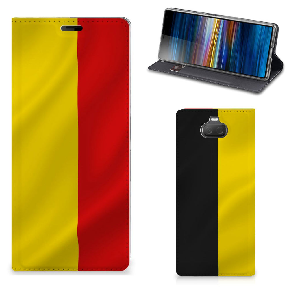 Sony Xperia 10 Plus Standcase Belgische Vlag