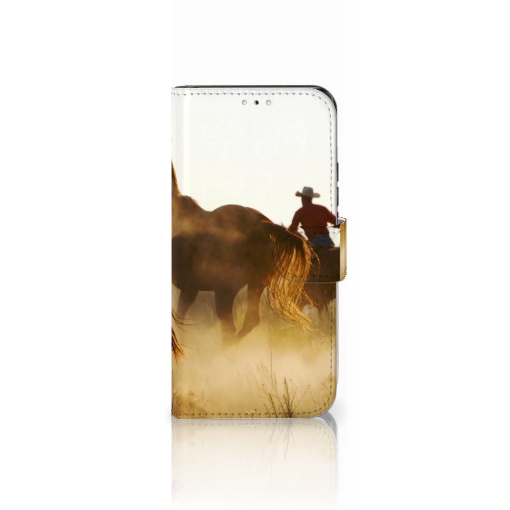 Samsung Galaxy S22 Telefoonhoesje met Pasjes Design Cowboy