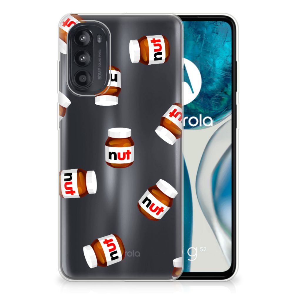 Motorola Moto G52/G82 Siliconen Case Nut Jar