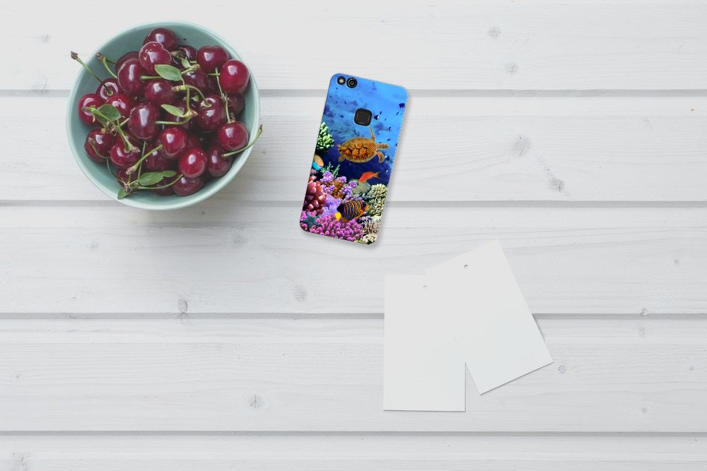 Huawei P10 Lite TPU Hoesje Vissen