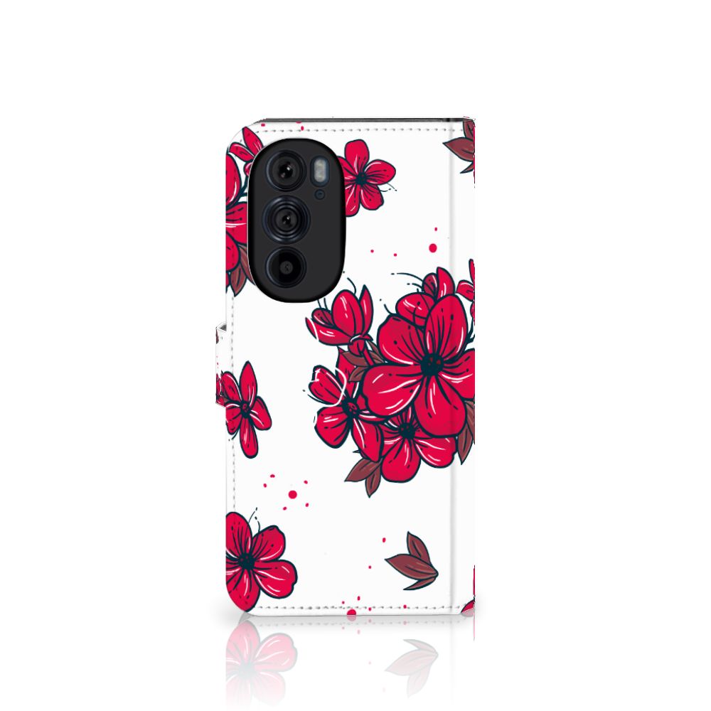 Motorola Edge 30 Pro Hoesje Blossom Red