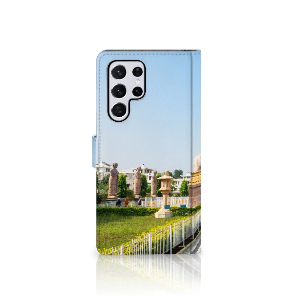 Samsung Galaxy S22 Ultra Flip Cover Boeddha
