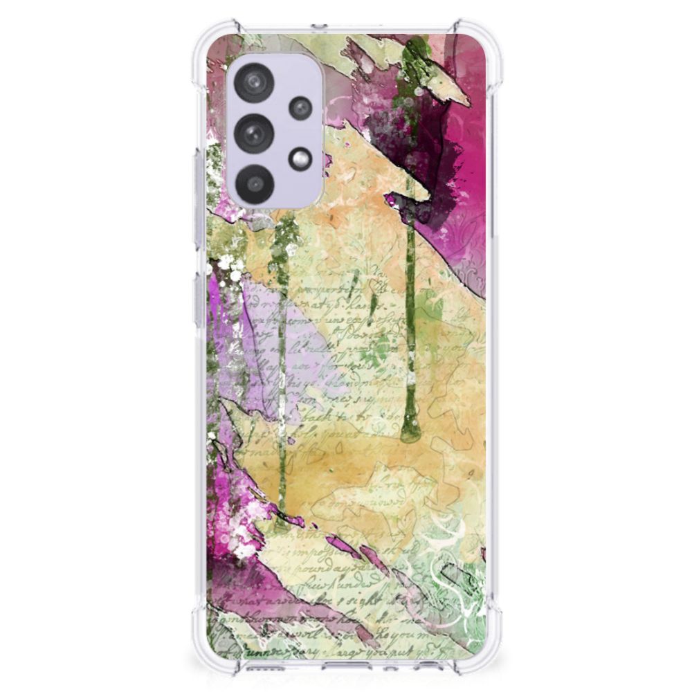 Back Cover Samsung Galaxy A32 4G | A32 5G Enterprise Editie Letter Painting B2C Telecom