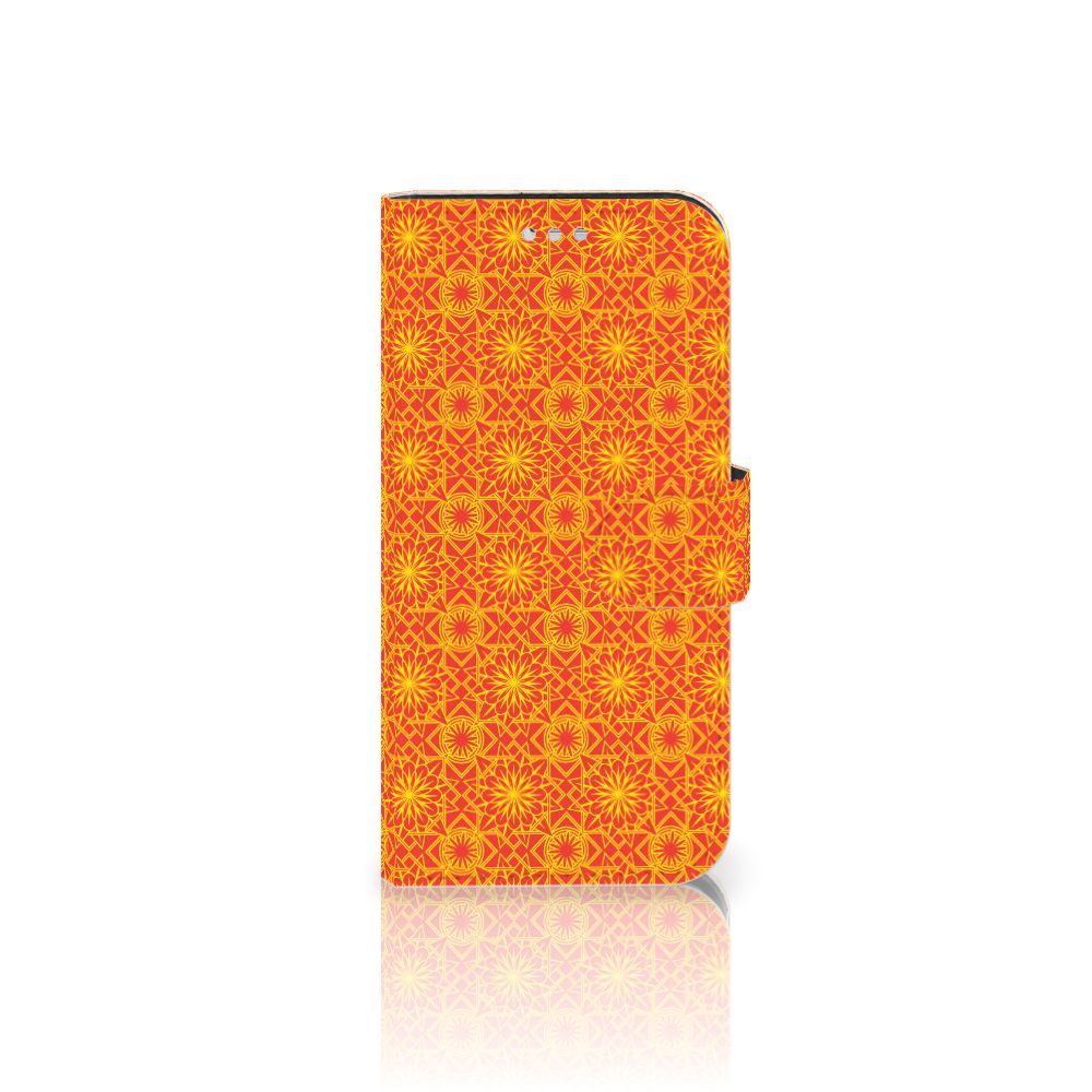Samsung Galaxy S7 Telefoon Hoesje Batik Oranje