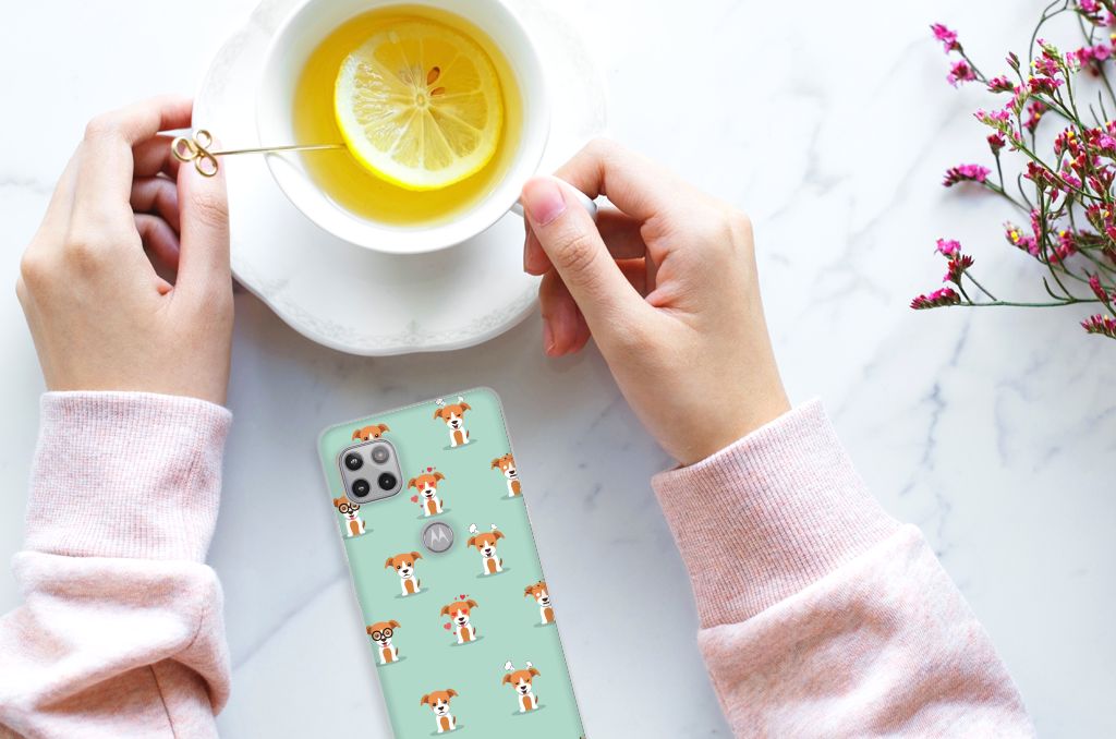 Motorola Moto G 5G TPU Hoesje Pups B2C Telecom