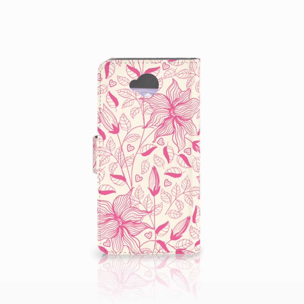 Microsoft Lumia 650 Hoesje Pink Flowers