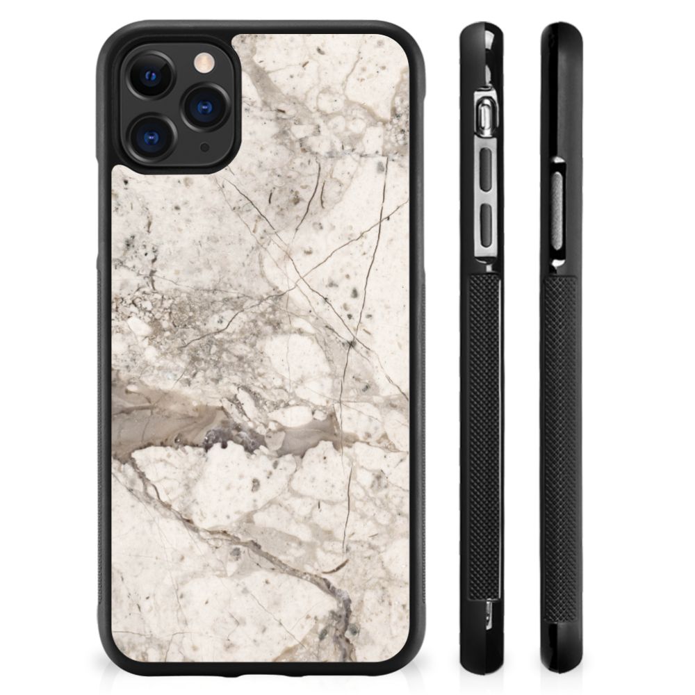 Apple iPhone 11 Pro Max Gripcase Marmer Beige