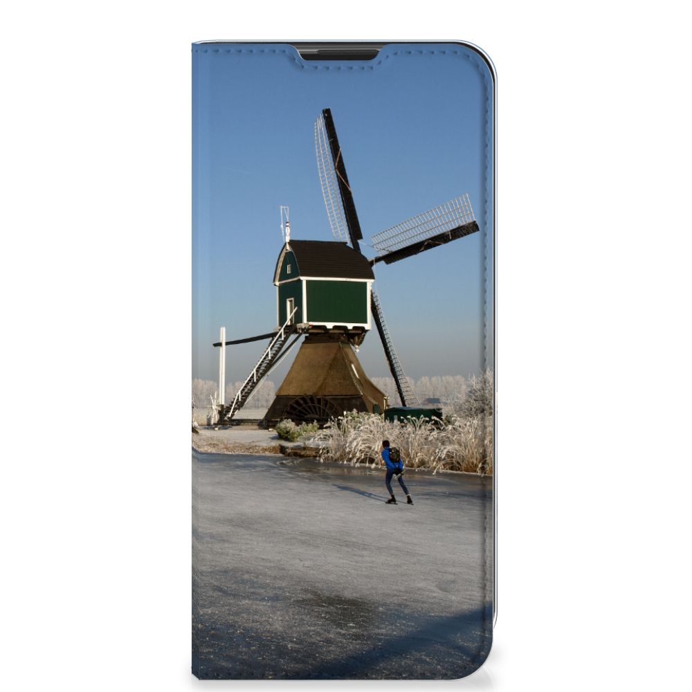 Motorola Moto G9 Play Book Cover Schaatsers - B2C Telecom