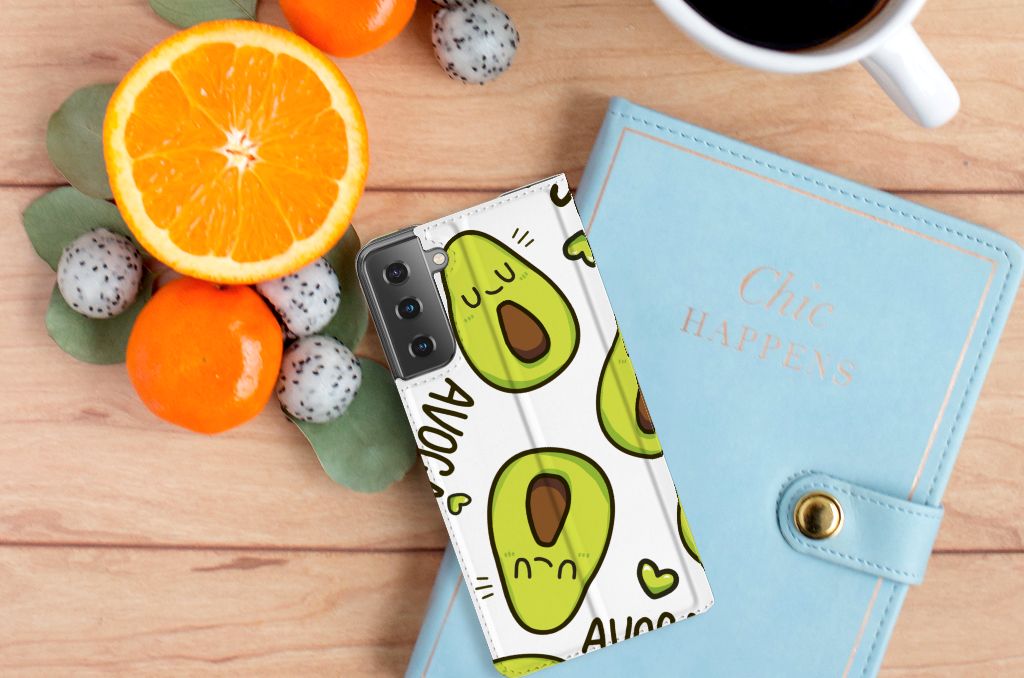 Samsung Galaxy S21 Plus Magnet Case Avocado Singing - B2C Telecom