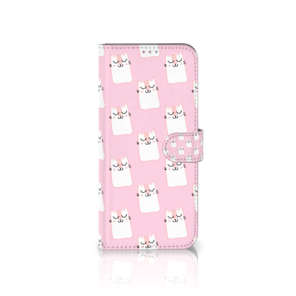 Motorola Moto G60s Telefoonhoesje met Pasjes Sleeping Cats