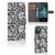 Nokia G11 | G21 Hoesje Black Flowers