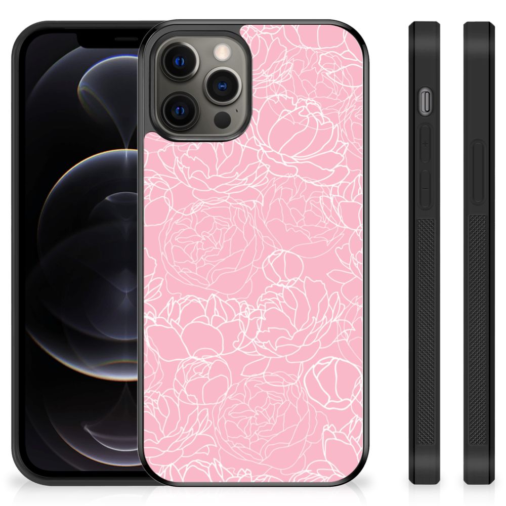 iPhone 12 Pro Max Skin Case White Flowers B2C Telecom