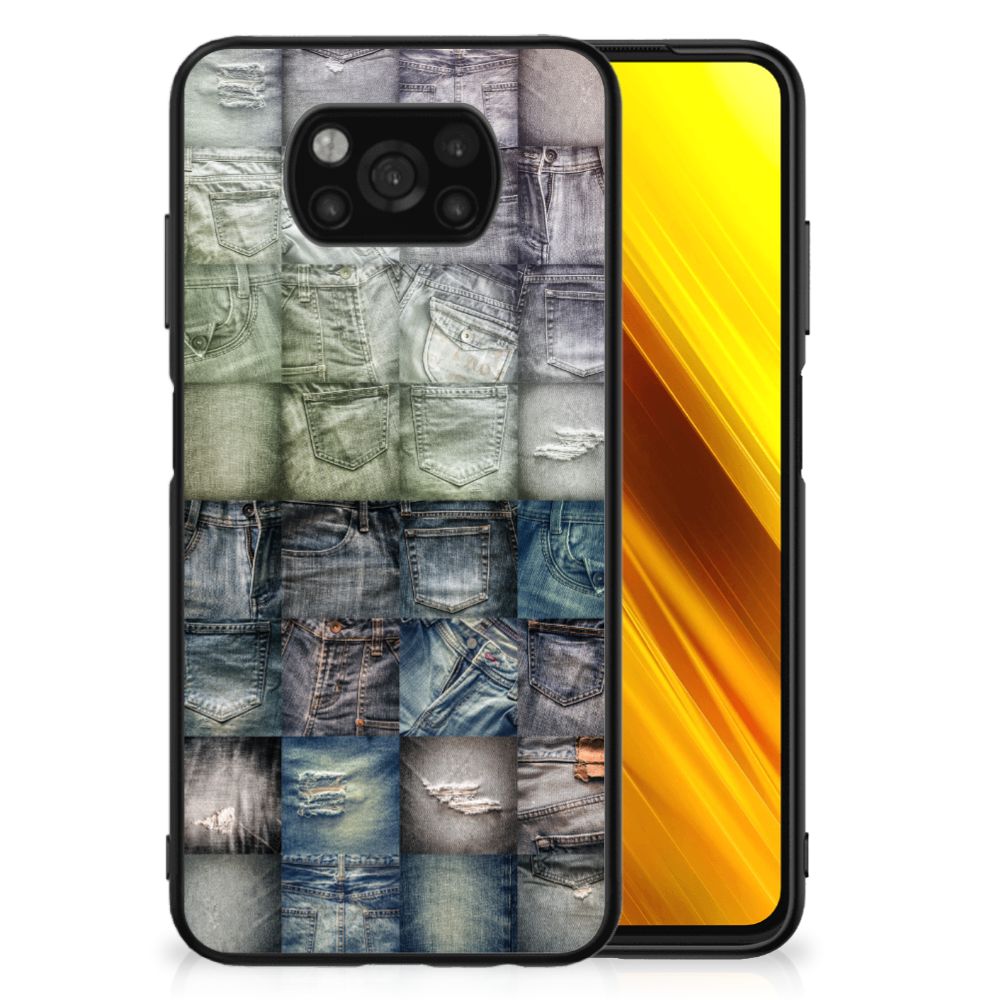 GSM Cover Xiaomi Poco X3 | X3 Pro Spijkerbroeken B2C Telecom
