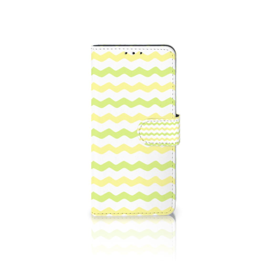 Xiaomi Mi 9 Lite Telefoon Hoesje Waves Yellow