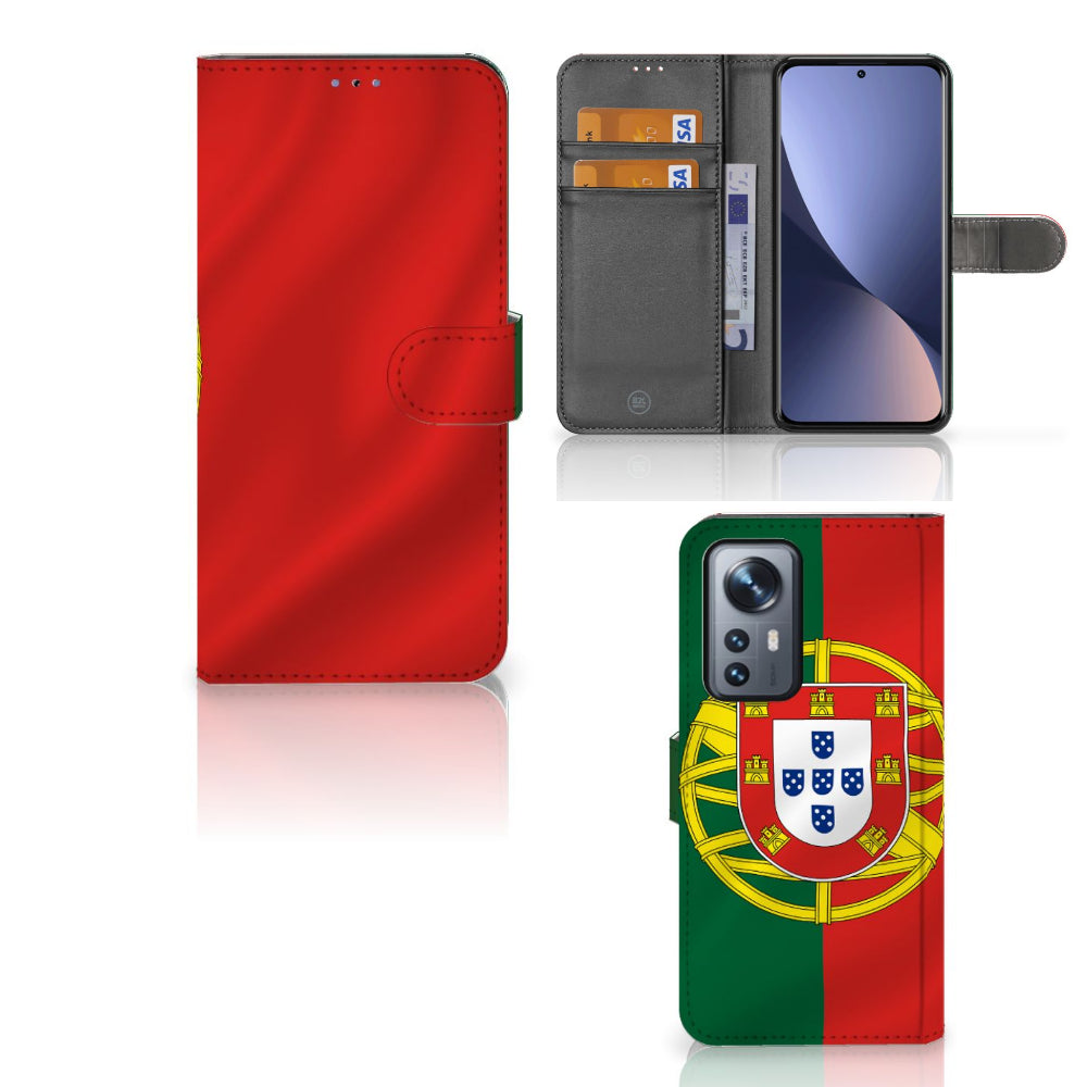 Xiaomi 12 Pro Bookstyle Case Portugal