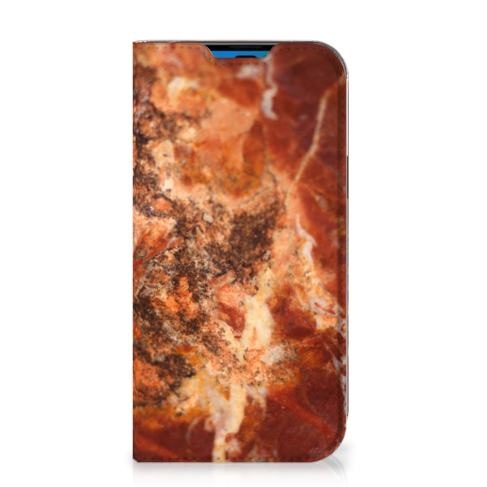 iPhone 14 Pro Standcase Marmer Bruin - B2C Telecom