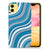Apple iPhone 11 TPU bumper Waves Blue