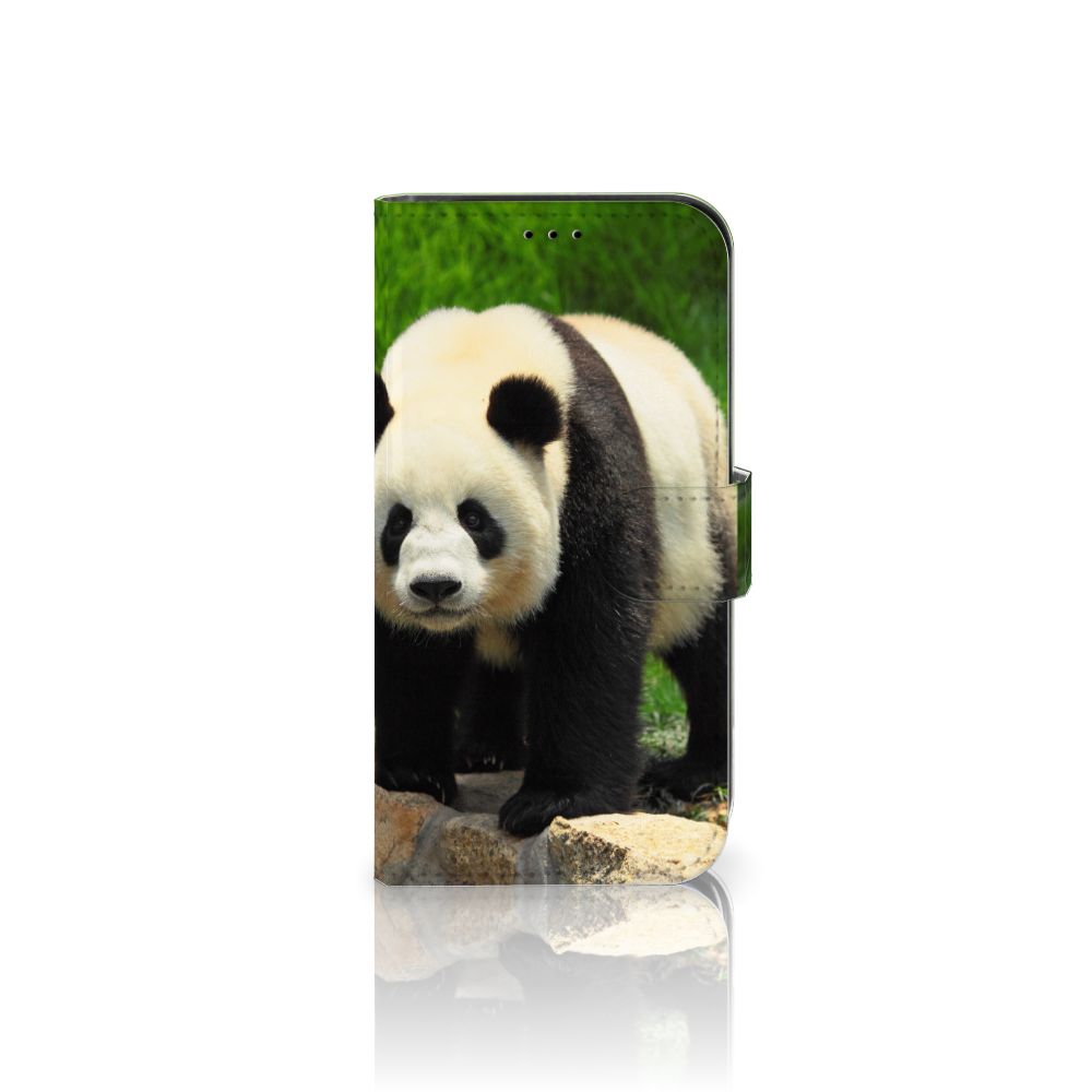 Apple iPhone 13 Telefoonhoesje met Pasjes Panda