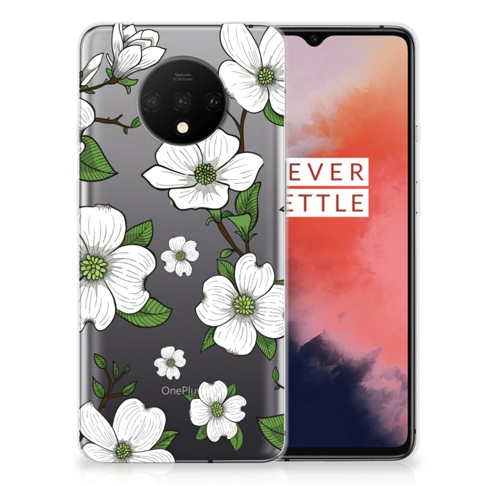 OnePlus 7T TPU Case Dogwood Flowers