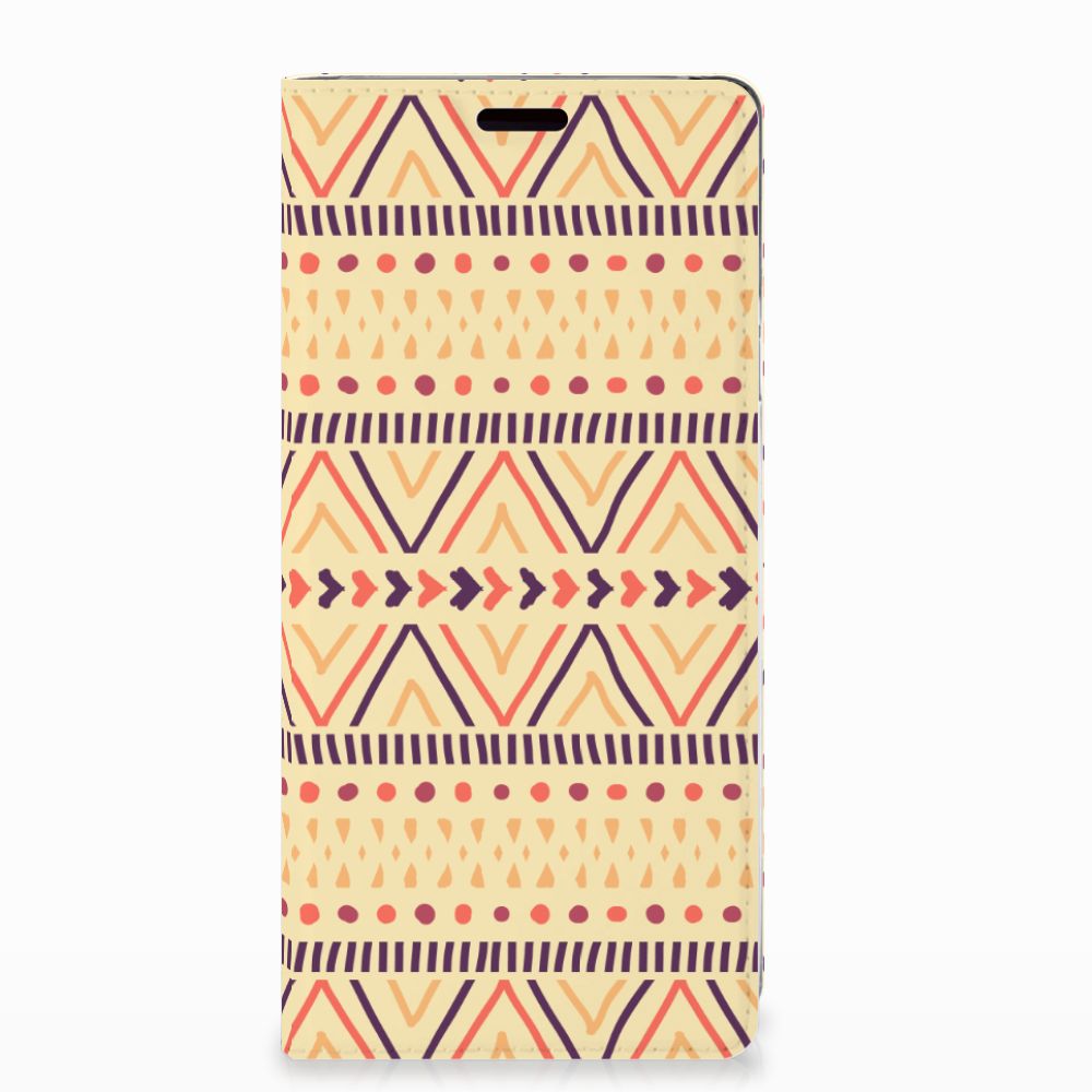 Samsung Galaxy Note 9 Hoesje met Magneet Aztec Yellow