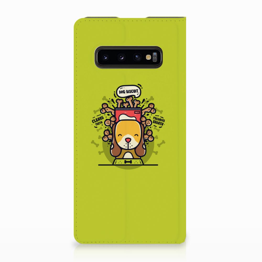 Samsung Galaxy S10 Plus Magnet Case Doggy Biscuit
