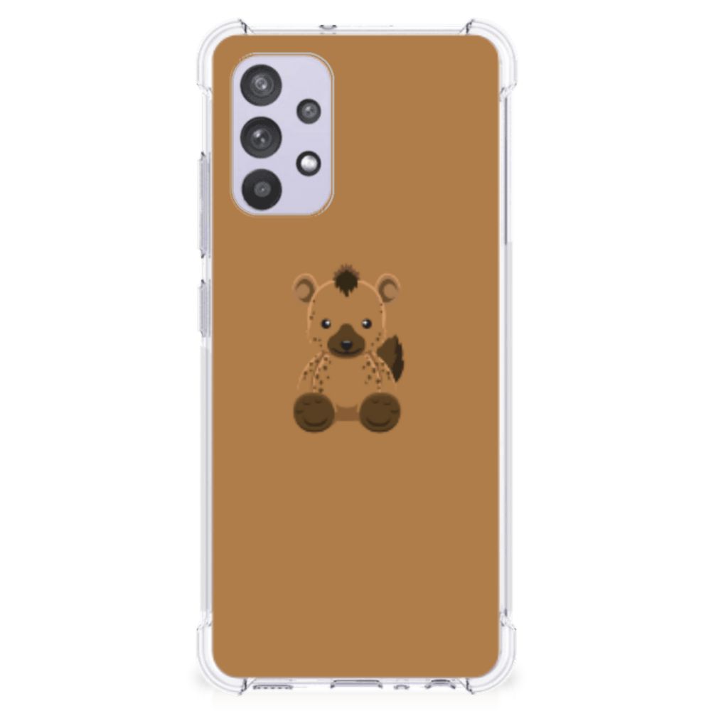 Samsung Galaxy A32 4G | A32 5G Enterprise Editie Stevig Bumper Hoesje Baby Hyena B2C Telecom