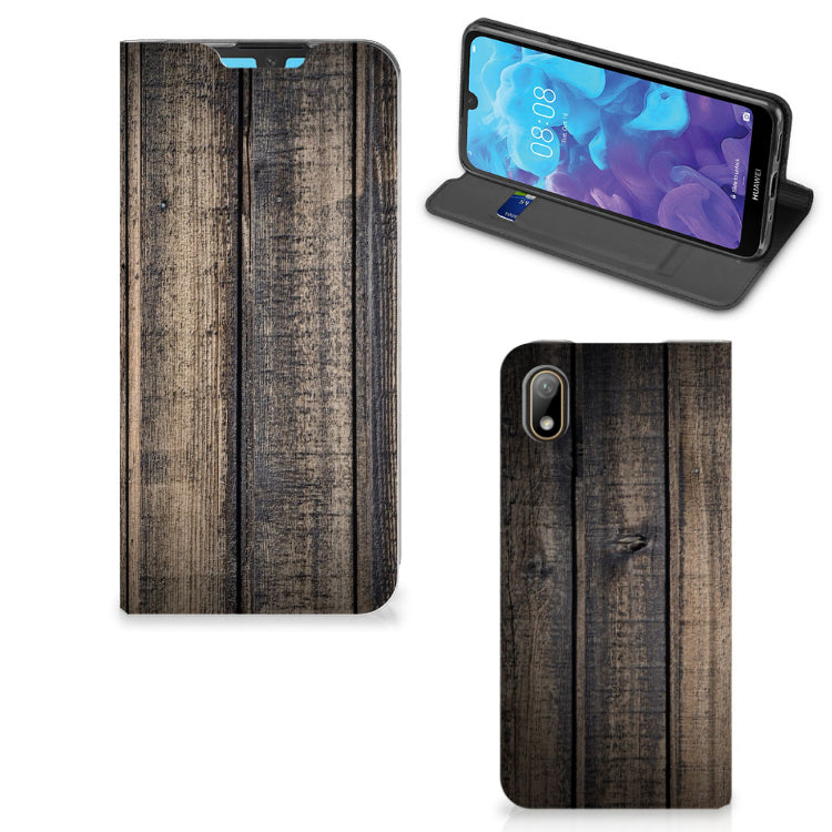 Huawei Y5 (2019) Book Wallet Case Steigerhout