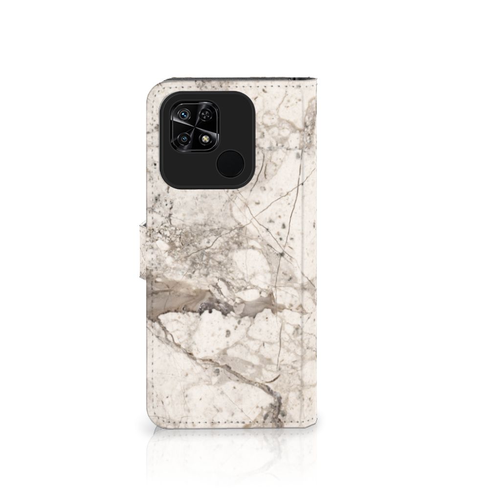 Xiaomi Redmi 10C Bookcase Marmer Beige
