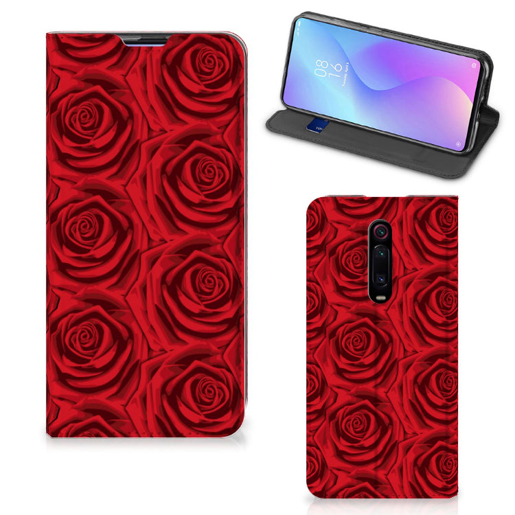 Xiaomi Mi 9T Pro Smart Cover Red Roses