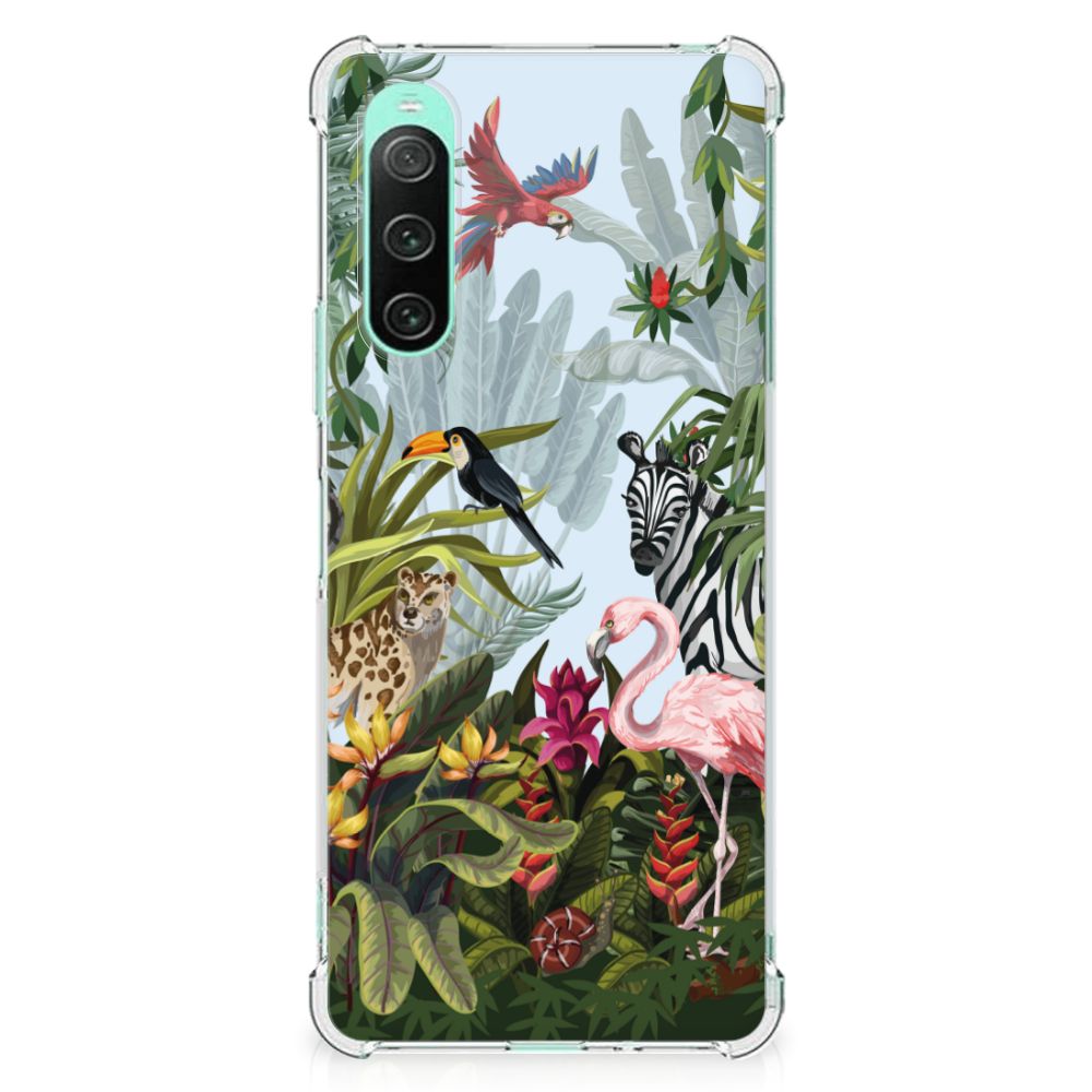 Case Anti-shock voor Sony Xperia 10 V Jungle