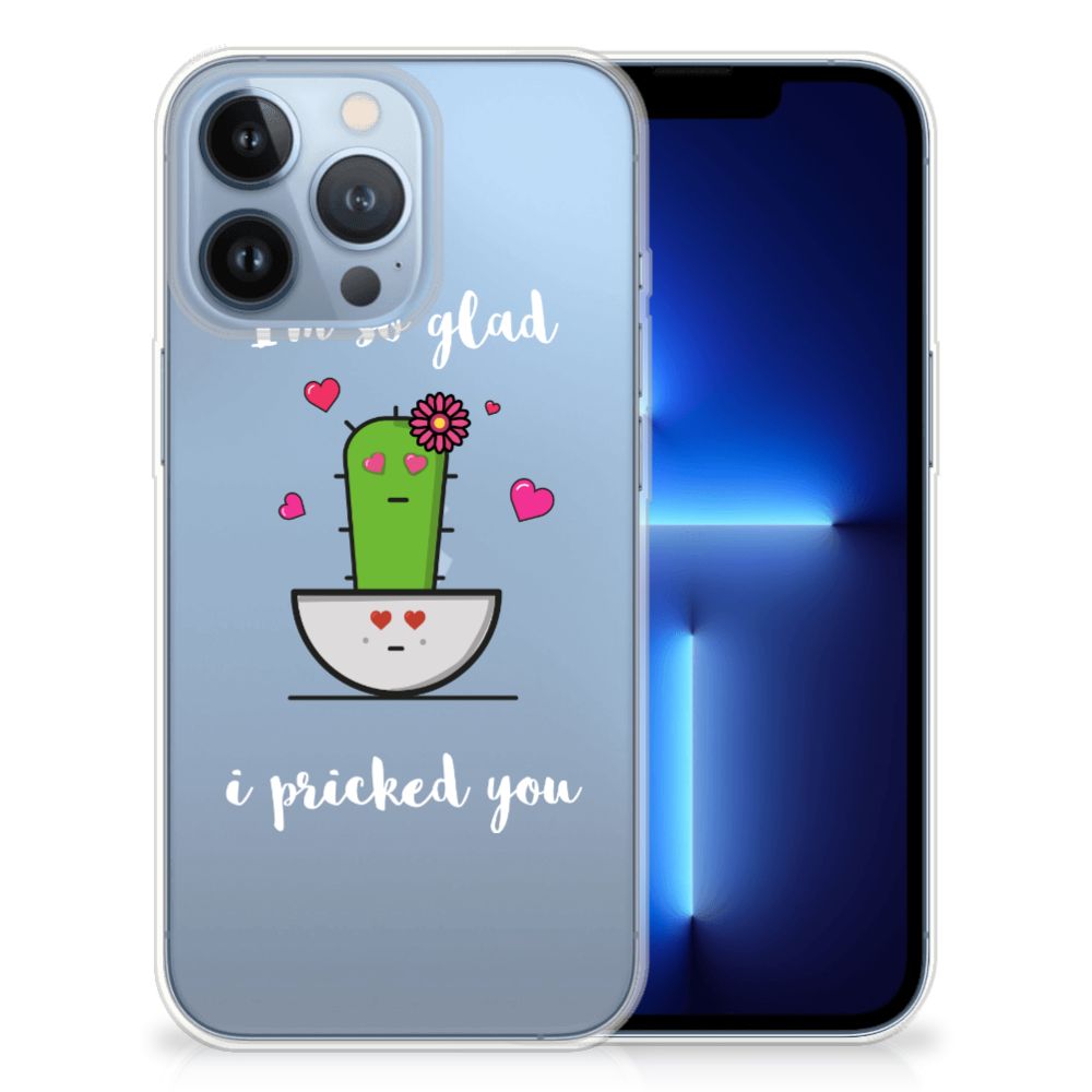 Apple iPhone 13 Pro Telefoonhoesje met Naam Cactus Glad B2C Telecom